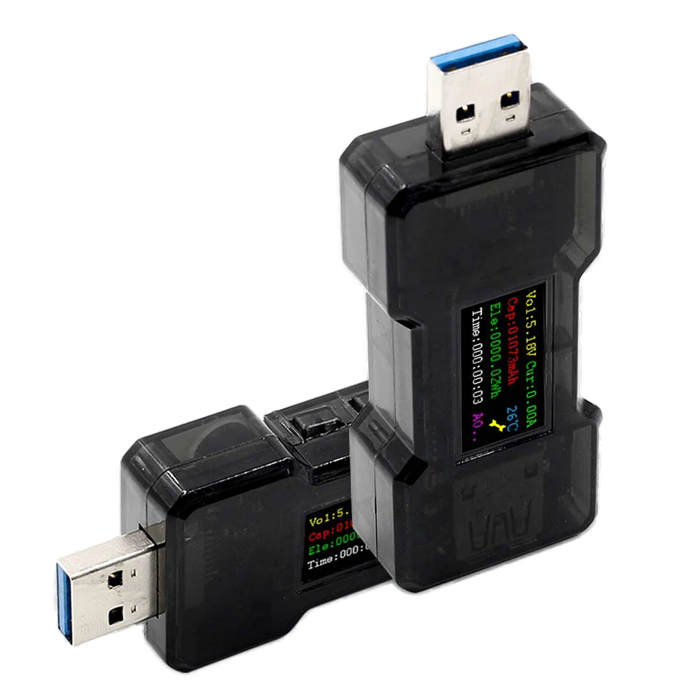 Многофункциональный USB Тестер Цифровой вольтметр постоянного тока измеритель