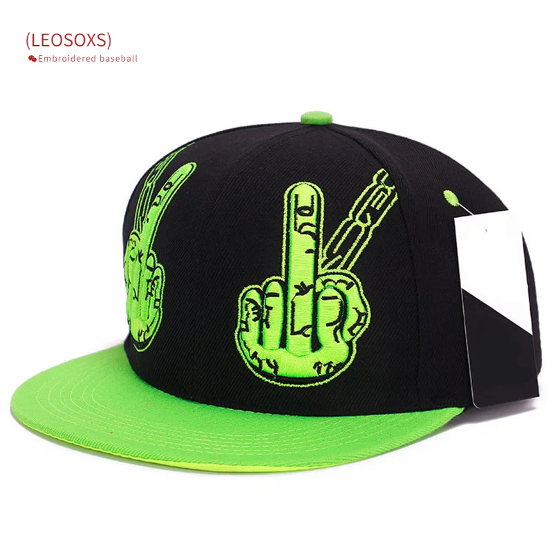New Middle Finger Gesture Embroidery Baseball Cap Spring Shade Hip Hop Hat Fashion Rebound Caps Personality Men Women Hats
New Middle Finger Gesture Embroidery Baseball Cap Spring Shade Hip Hop Hat Fashion Rebound Caps Personality Men Women Hats
