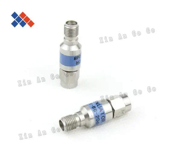 20 dB 6GHz 2W SMA Precision Attenuator BW S20W2+ MCL 1025 2W RoHS 
20 dB 6GHz 2W SMA Precision Attenuator BW S20W2+ MCL 1025 2W RoHS