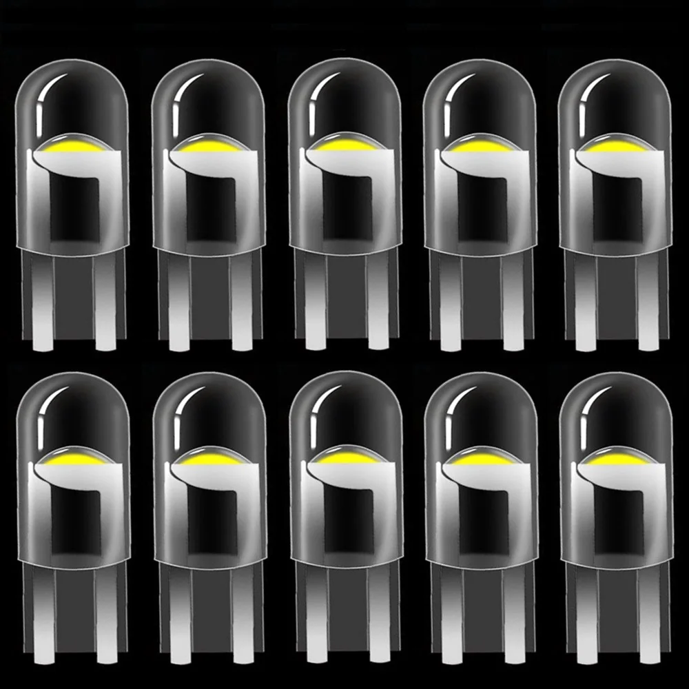 10PCS New T10 W5W WY5W 168 501 2825 COB LED Car Wedge Parking Lights Side Door Bulb Instrument Lamp Auto License Plate Light 12V
10PCS New T10 W5W WY5W 168 501 2825 COB LED Car Wedge Parking Lights Side Door Bulb Instrument Lamp Auto License Plate Light 12V