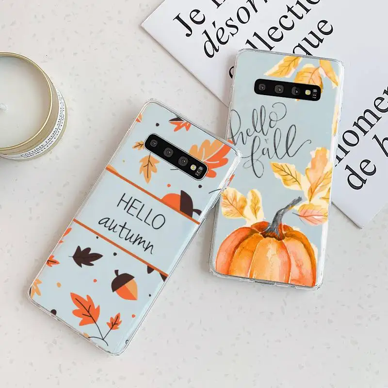Pumpkin happy fall Fallen leaves Phone Case Transparent For Samsung Galaxy A S Note 9 10 51 50 71 70 80 20 21 30s ultra plus
Pumpkin happy fall Fallen leaves Phone Case Transparent For Samsung Galaxy A S Note 9 10 51 50 71 70 80 20 21 30s ultra plus