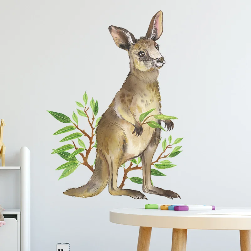 DIY Kangaroo Flowers Leaf Wall Stickers For Living Room Vinyl Wall Decals For Kids Baby Bedroom Home Decor DIY Mural Art
DIY Kangaroo Flowers Leaf Wall Stickers For Living Room Vinyl Wall Decals For Kids Baby Bedroom Home Decor DIY Mural Art
