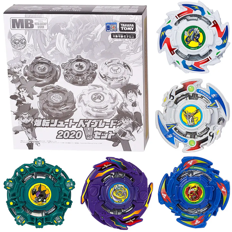 Настоящая TAKARA TOMY BEYBLADE BBG 35 Ограниченная серия 20 годовщина с гравировкой Saint Beast V