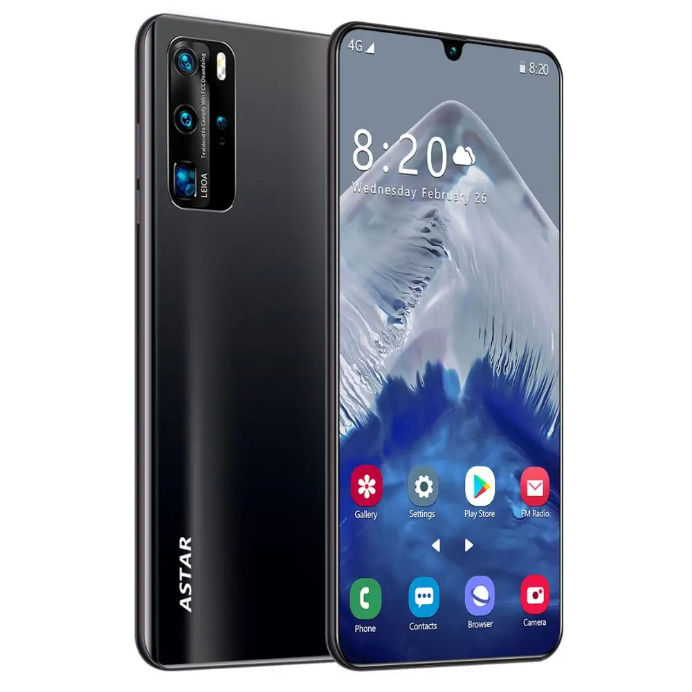 New 6.7 inches P46 Pro Water drop screen smartphone New MediaTek 10 Core 600mAh 5G 8 256GB 5 Android 10 Global Mobile Phone
New 6.7 inches P46 Pro Water drop screen smartphone New MediaTek 10 Core 600mAh 5G 8 256GB 5 Android 10 Global Mobile Phone