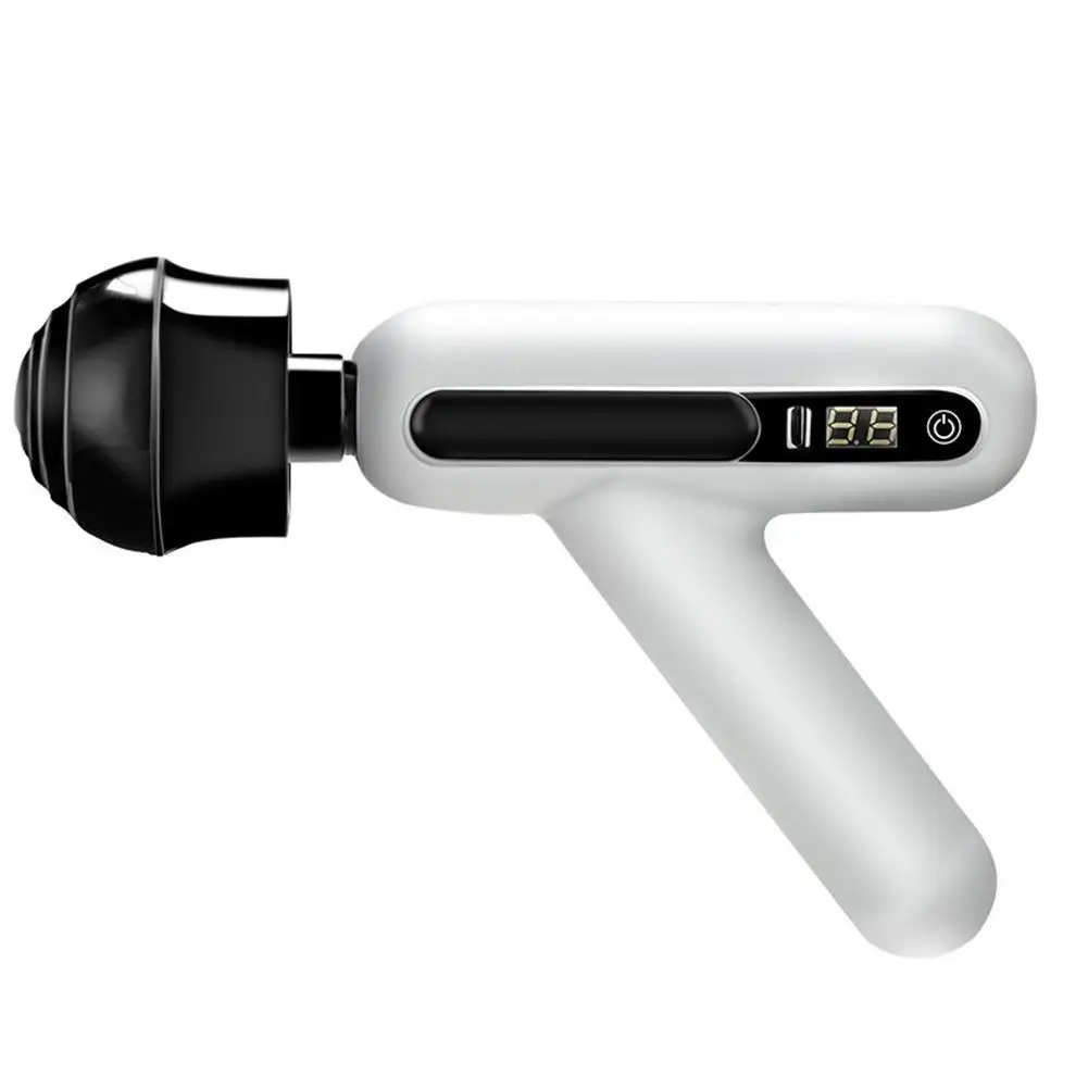 

Массажный пистолет с USB зарядкой, электрический прибор для массажа мышц и ног, для расслабления шеи, похудения, глубокой спины, ног, плеч W6V7