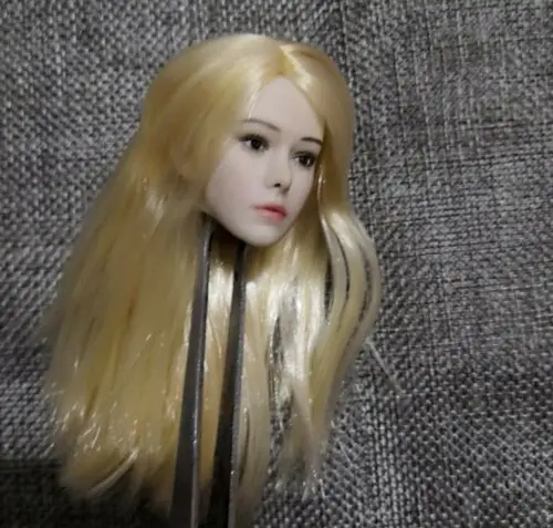 1/6 Beauty Head Sculpt Blond Long Hair Head Model PVC Figure For 12" Female Body In Stock
1/6 Beauty Head Sculpt Blond Long Hair Head Model PVC Figure For 12" Female Body In Stock