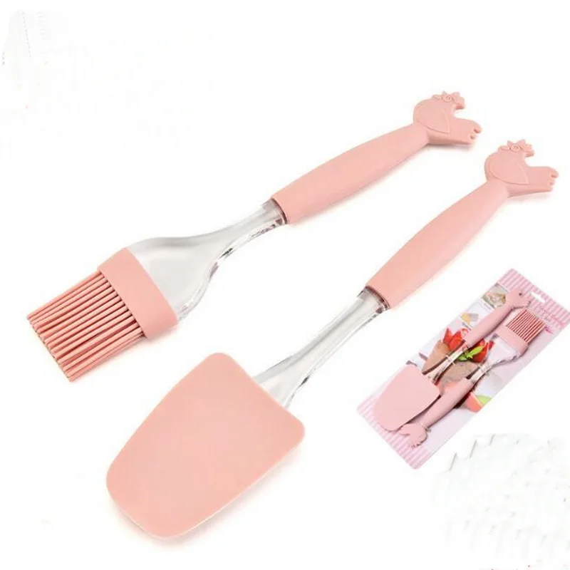 Factory direct baking tools silicone brush two-piece cream spatula spatula cake baking barbecue tools
Factory direct baking tools silicone brush two-piece cream spatula spatula cake baking barbecue tools