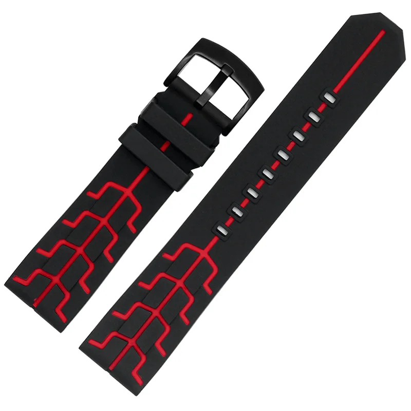 Watch Accessories Bracelet for TAG Heuer Formula 1 Manchester United F1 series 22mm Watch Band Men's Chain Silicone Watch Strap
Watch Accessories Bracelet for TAG Heuer Formula 1 Manchester United F1 series 22mm Watch Band Men's Chain Silicone Watch Strap