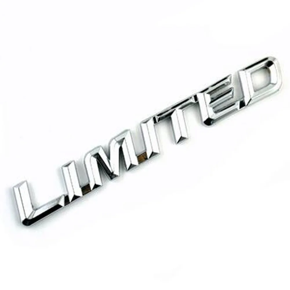ZZTZZ 3D металлическая ограниченная Автомобильная наклейка эмблема значок для