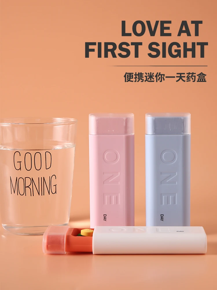 Small Medicine Box Portable Dispensing Portable Pill Box Tablets Bottle Sealed Morning, Middle and Night
Small Medicine Box Portable Dispensing Portable Pill Box Tablets Bottle Sealed Morning, Middle and Night