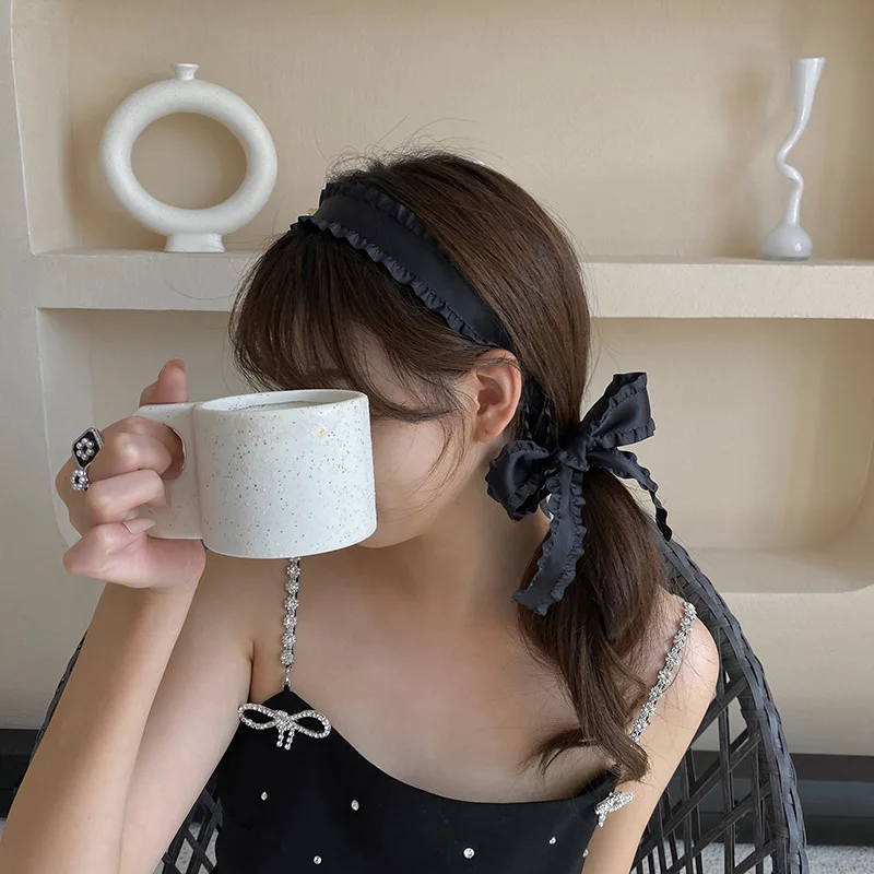 Long Ribbon Headbands Streamers Bow Hair Hoop Fashion Retro Hair Accessories Super Fairy Hair Hoop Korean women Headbands
Long Ribbon Headbands Streamers Bow Hair Hoop Fashion Retro Hair Accessories Super Fairy Hair Hoop Korean women Headbands