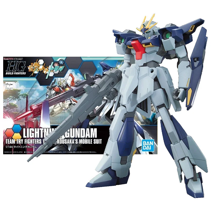 Bandai Genuine Gundam Model Kit Anime Figure HGBF 1/144 Lightning Gundam Collection Gunpla Anime Action Figure Toys for Children
Bandai Genuine Gundam Model Kit Anime Figure HGBF 1/144 Lightning Gundam Collection Gunpla Anime Action Figure Toys for Children