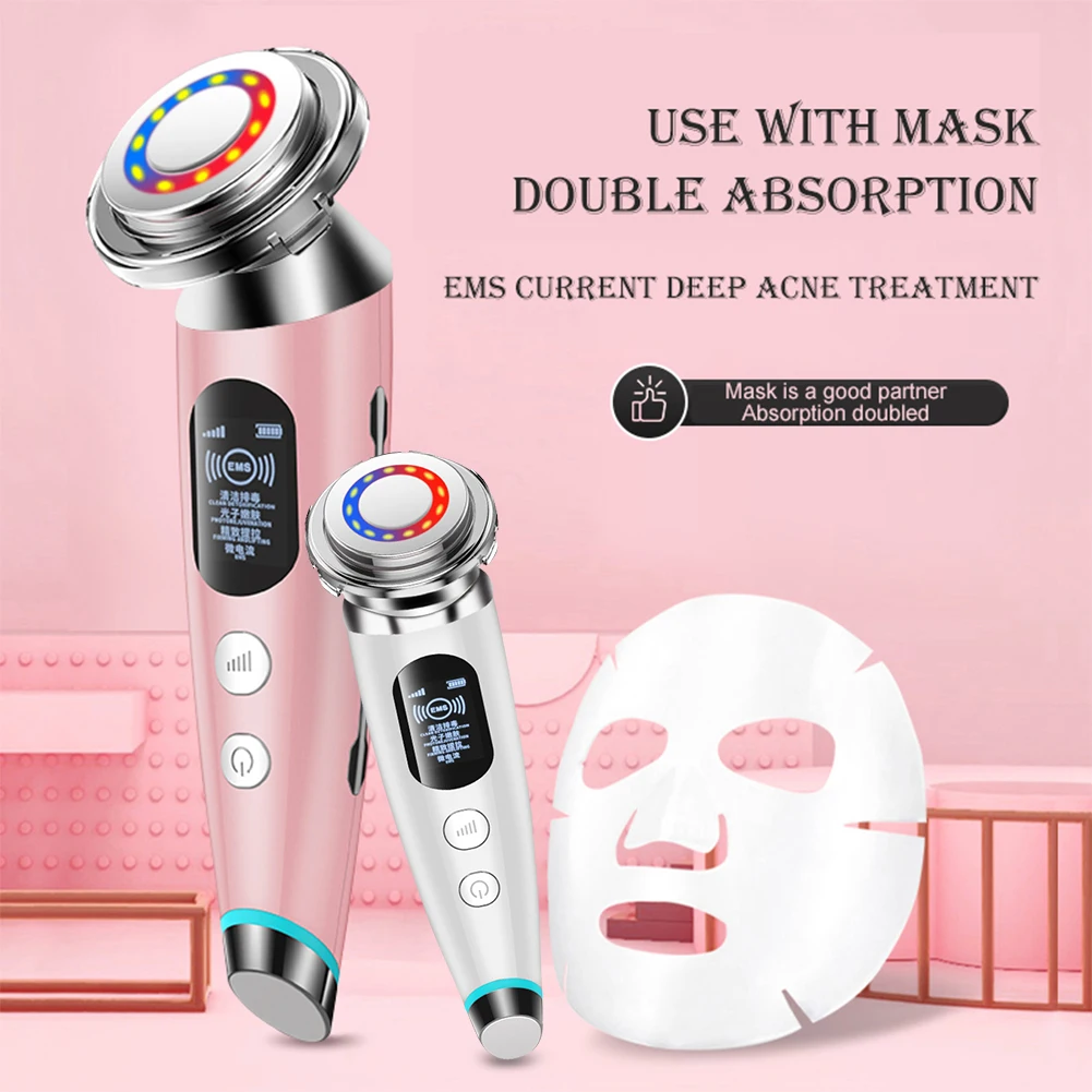 Double-head Electronic Beauty Apparatus Photon Skin Rejuvenation Apparatus Import And Export Apparatus Micro-current Massage App
Double-head Electronic Beauty Apparatus Photon Skin Rejuvenation Apparatus Import And Export Apparatus Micro-current Massage App