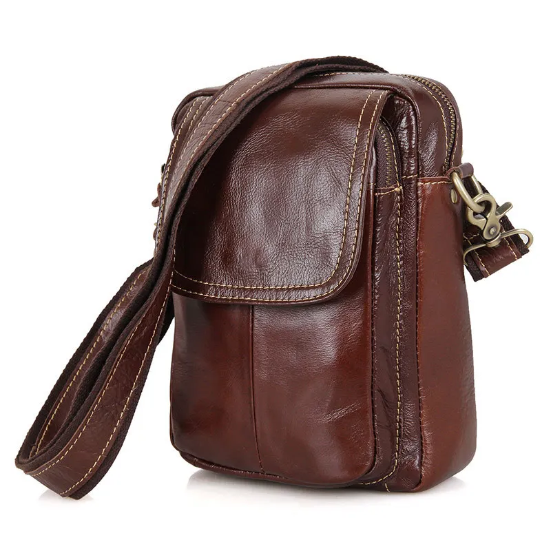 J.M.D Genuine Cowhide Fashion Shoulder Messenger Bag Chest Bag Small Casual Bag
J.M.D Genuine Cowhide Fashion Shoulder Messenger Bag Chest Bag Small Casual Bag