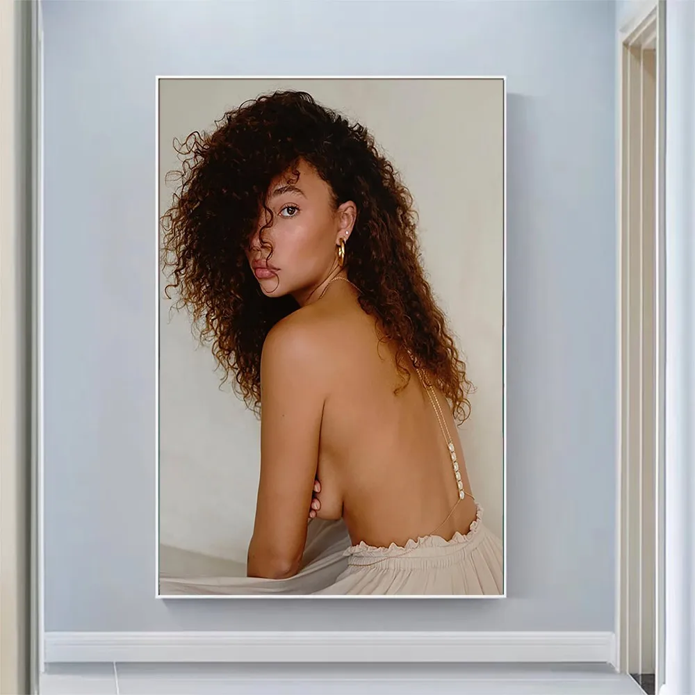 

Ashley Moore Sexy Model Pretty Girl Swimsuit Pose Wall Silk Cloth HD Poster Art Home Decoration Gift