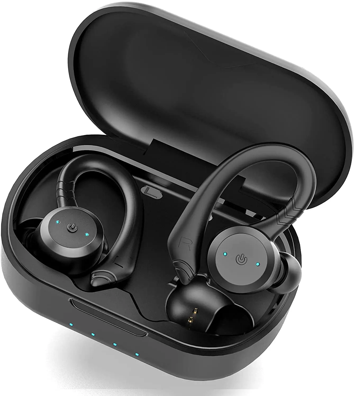 Беспроводные наушники, Coucur Bluetooth 5,1, спортивные наушники-вкладыши со съемными крючками, Bluetooth-наушники с эффектом погружения
Беспроводные наушники, Coucur Bluetooth 5,1, спортивные наушники-вкладыши со съемными крючками, Bluetooth-наушники с эффектом погружения
