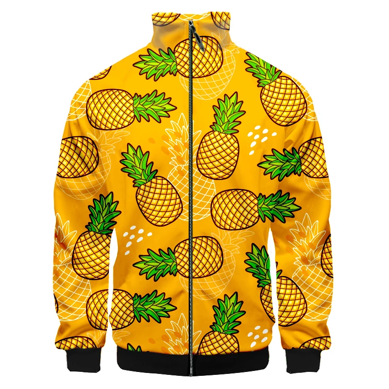 Men's Jacket EU Size Stand Collar Jacket Fruits Orange Pineapples Print 3d Men's Women's Long Sleeves Coats Casual Dropshipping
Men's Jacket EU Size Stand Collar Jacket Fruits Orange Pineapples Print 3d Men's Women's Long Sleeves Coats Casual Dropshipping