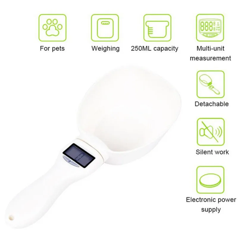 Reliable pet supplies Pet Food Electronic Weighing And Measuring Quantify Your Pet's Food, And Carry Out Scientific Feeding
Reliable pet supplies Pet Food Electronic Weighing And Measuring Quantify Your Pet's Food, And Carry Out Scientific Feeding