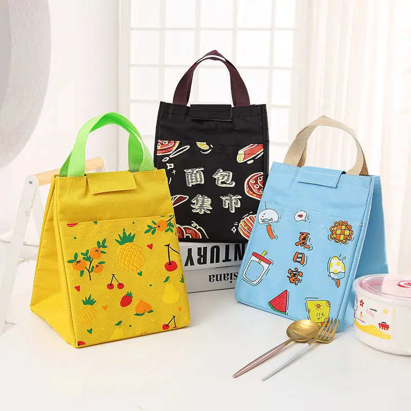 Ladies Lunch Bag Thick Aluminum Foil Insulation Lunch Box Bag Children Portable Canvas Waterproof Insulation Cold Storage Bag
Ladies Lunch Bag Thick Aluminum Foil Insulation Lunch Box Bag Children Portable Canvas Waterproof Insulation Cold Storage Bag
