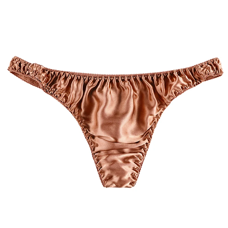 Men's Breathable Silk Low-Rise Panties Sexy Solid Color Thong Underwear T-Back G-String Brief Fashion Bikini Underpants Lingerie
Men's Breathable Silk Low-Rise Panties Sexy Solid Color Thong Underwear T-Back G-String Brief Fashion Bikini Underpants Lingerie