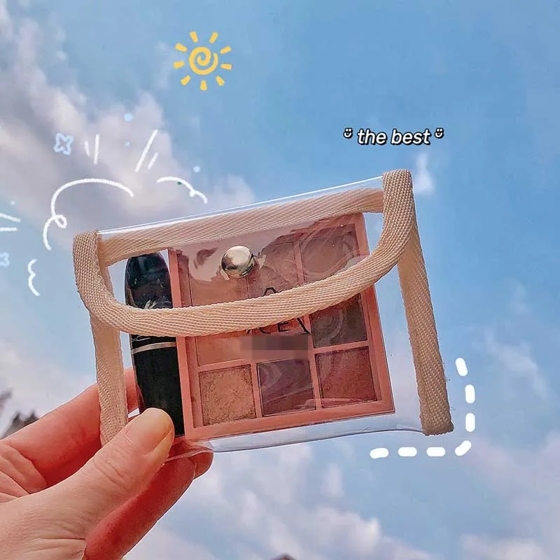 Portable Cute Transparent Storage Bag Multi-Purpose Cosmetic Bag Headphone Case Coin Purse Women Mini Travelling Organizers Tool
Portable Cute Transparent Storage Bag Multi-Purpose Cosmetic Bag Headphone Case Coin Purse Women Mini Travelling Organizers Tool