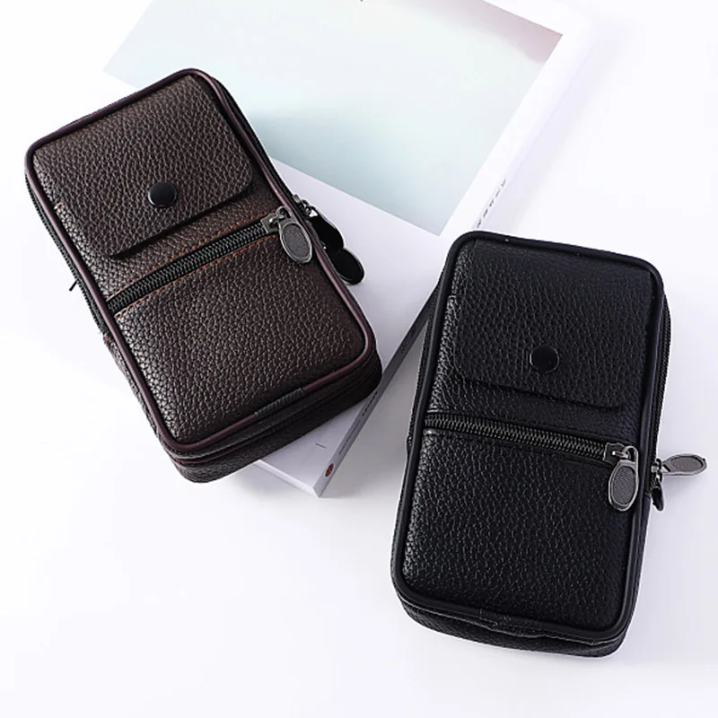 Men Wasit Bag PU Leather Zipper Card Holder Multi Pouch For Outdoor Travel Camping Hiking Cycling Male Bag Carteira Masculina
Men Wasit Bag PU Leather Zipper Card Holder Multi Pouch For Outdoor Travel Camping Hiking Cycling Male Bag Carteira Masculina