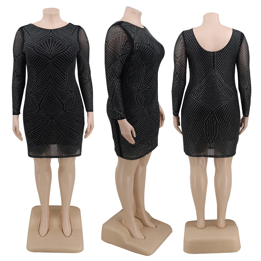 Women Dress Black Sexy Bodycon Long Sleeve O Neck Sequin Clubwear Party Midi Dresses for Women Girls
Women Dress Black Sexy Bodycon Long Sleeve O Neck Sequin Clubwear Party Midi Dresses for Women Girls
