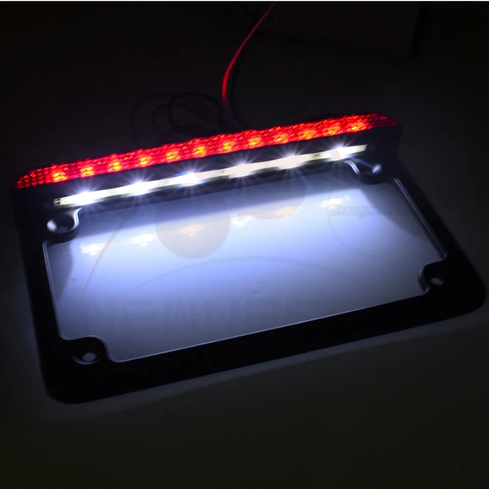 Universal Aluminum Motorcycle 4"*7" led Reflector License Number Plate Frame Holder Bracket
Universal Aluminum Motorcycle 4"*7" led Reflector License Number Plate Frame Holder Bracket