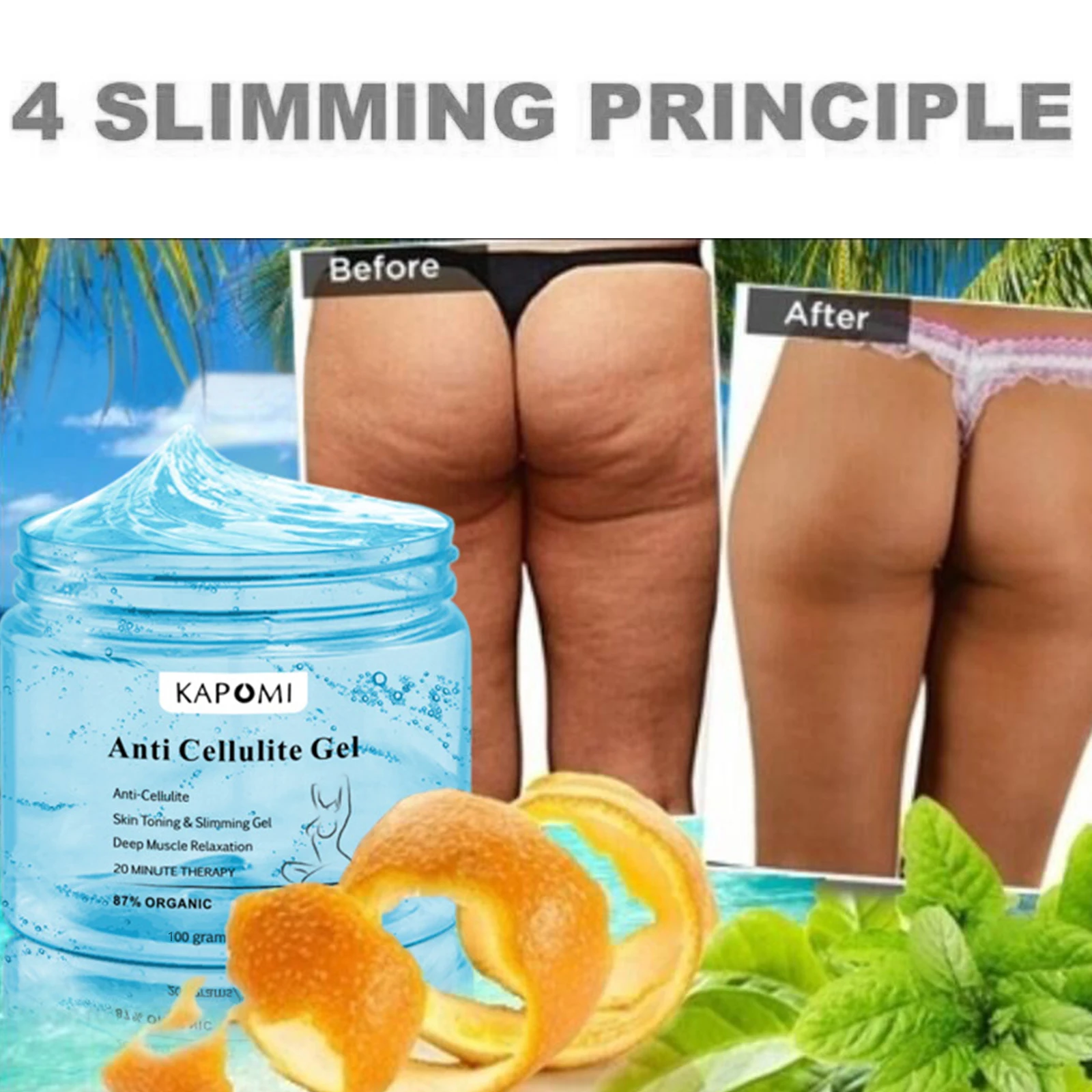 50/100g Gel Slimming Cream Anti Cellulite Cream Body Firming Fat Burning Gel Weight Loss Treat Cream Slimming Massage Gel
50/100g Gel Slimming Cream Anti Cellulite Cream Body Firming Fat Burning Gel Weight Loss Treat Cream Slimming Massage Gel