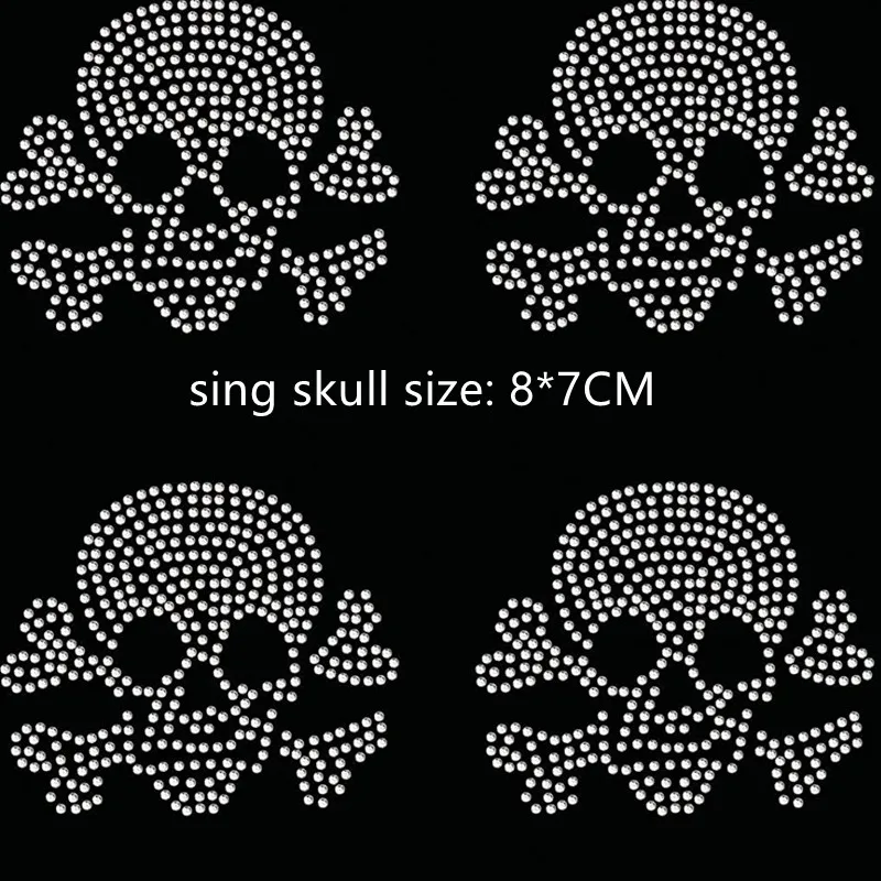 6pc Little skull decor applique patch hot fix rhinestone transfer motifs designs iron on transfer fixing rhinestones for shirt
6pc Little skull decor applique patch hot fix rhinestone transfer motifs designs iron on transfer fixing rhinestones for shirt