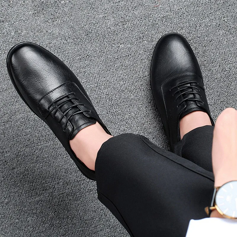Telent Men Leather Shoes Slip on Casual Shoes Dress Shoes Brogue Shoes Spring Ankle Boots Vintage Classic Male Casual
Telent Men Leather Shoes Slip on Casual Shoes Dress Shoes Brogue Shoes Spring Ankle Boots Vintage Classic Male Casual