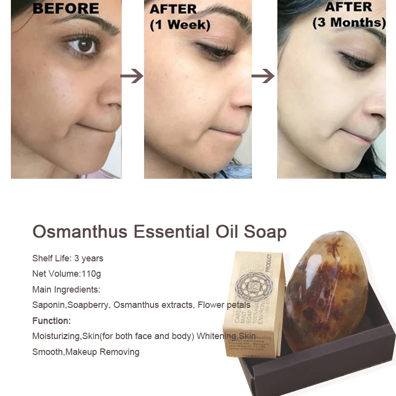 Sweet Osmanthus Hand Natural Essential Oil Facial Care Soap Whitening Control Oil Facial Cleaning Face And Skin Care Soap TSLM1
Sweet Osmanthus Hand Natural Essential Oil Facial Care Soap Whitening Control Oil Facial Cleaning Face And Skin Care Soap TSLM1