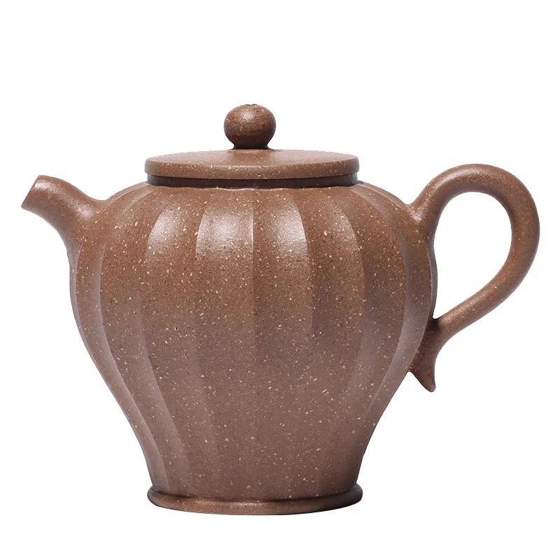 Dark-red Enameled Pottery Teapot Yixing Pure Full Manual Famous Kungfu Online Infusion Of Tea Kettle Jasper Tendon Sac Tea Set
Dark-red Enameled Pottery Teapot Yixing Pure Full Manual Famous Kungfu Online Infusion Of Tea Kettle Jasper Tendon Sac Tea Set