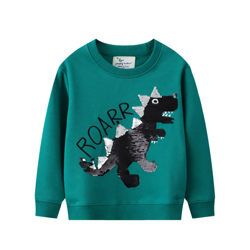 Cotton Baby Sweatshirts with Dinosaur Print Cartoon T shirt Cute Fashion Children Clothes Autumn Spring Tops Boys T shirt
Cotton Baby Sweatshirts with Dinosaur Print Cartoon T shirt Cute Fashion Children Clothes Autumn Spring Tops Boys T shirt