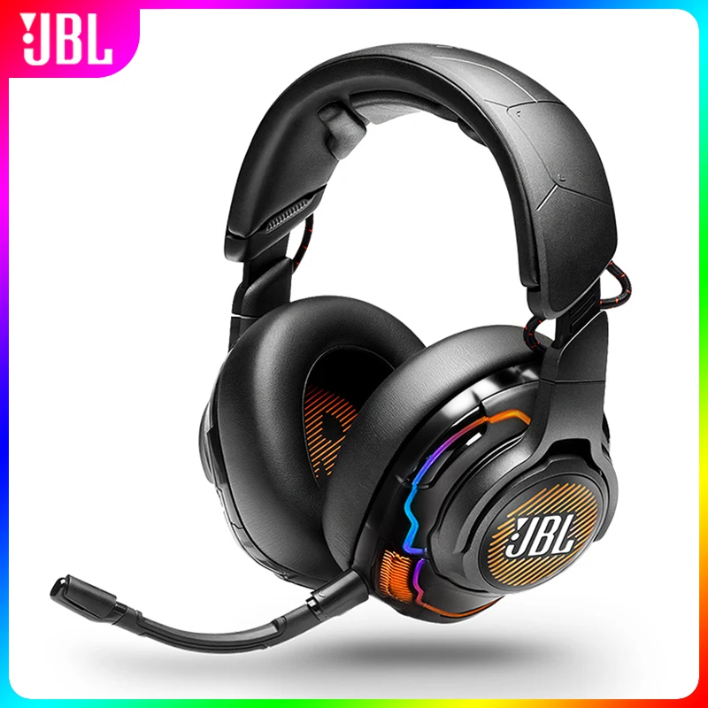 

JBL Quantum ONE Professional Gaming Headset Headphone with Surround Sound Mic for PlayStation/Nintendo Switch/iPhone/Mac//VR