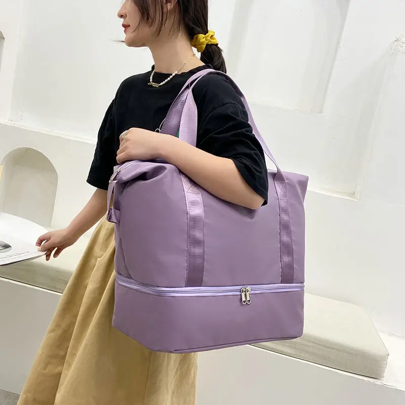 2021 New Fashion Travel Bag Large Capacity Women's Hand-held Fitness Storage Bag Business Trip Travel Bag Wome Pink Duffle Bag
2021 New Fashion Travel Bag Large Capacity Women's Hand-held Fitness Storage Bag Business Trip Travel Bag Wome Pink Duffle Bag