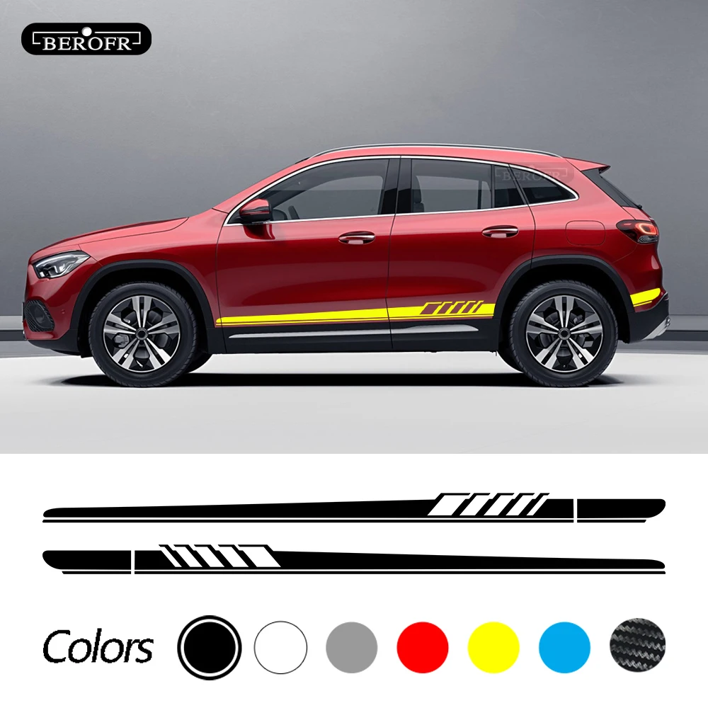 Edition 1 Style Car Stripe Skirt Sill Door Side Decal Long Sticker for Mercedes Benz GLA Class X156 GLA45 AMG GLA180 200 250
Edition 1 Style Car Stripe Skirt Sill Door Side Decal Long Sticker for Mercedes Benz GLA Class X156 GLA45 AMG GLA180 200 250