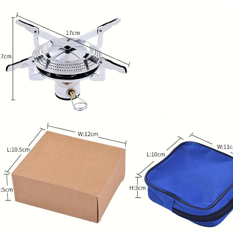 New Portable Stainless Steel Camp Collapsible Bracket Gas Stove Outdoor Picnic Barbecue Camping Equipment With Bag 
New Portable Stainless Steel Camp Collapsible Bracket Gas Stove Outdoor Picnic Barbecue Camping Equipment With Bag