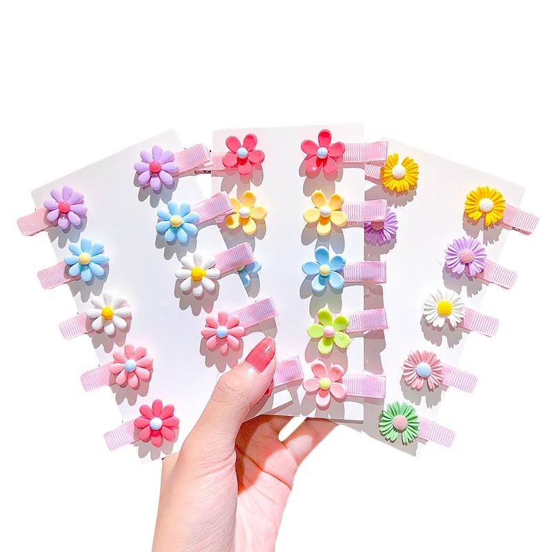 10 Pcs Children's Hairpin Clips Girl Hair Accessories Set Headdress Colorful Daisy Flowers Cartoon Fruit Mixed Color Wholesale
10 Pcs Children's Hairpin Clips Girl Hair Accessories Set Headdress Colorful Daisy Flowers Cartoon Fruit Mixed Color Wholesale