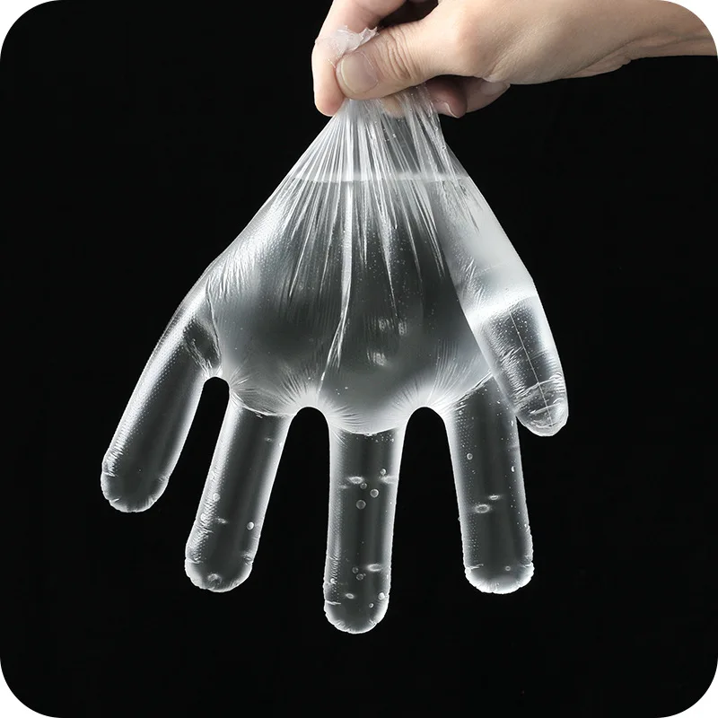 100pcs/Lot Disposable Gloves One-off Plastic Gloves Restaurant BBQ Transparent Eco-friendly PE Gloves Kitchen Garden accessories
100pcs/Lot Disposable Gloves One-off Plastic Gloves Restaurant BBQ Transparent Eco-friendly PE Gloves Kitchen Garden accessories