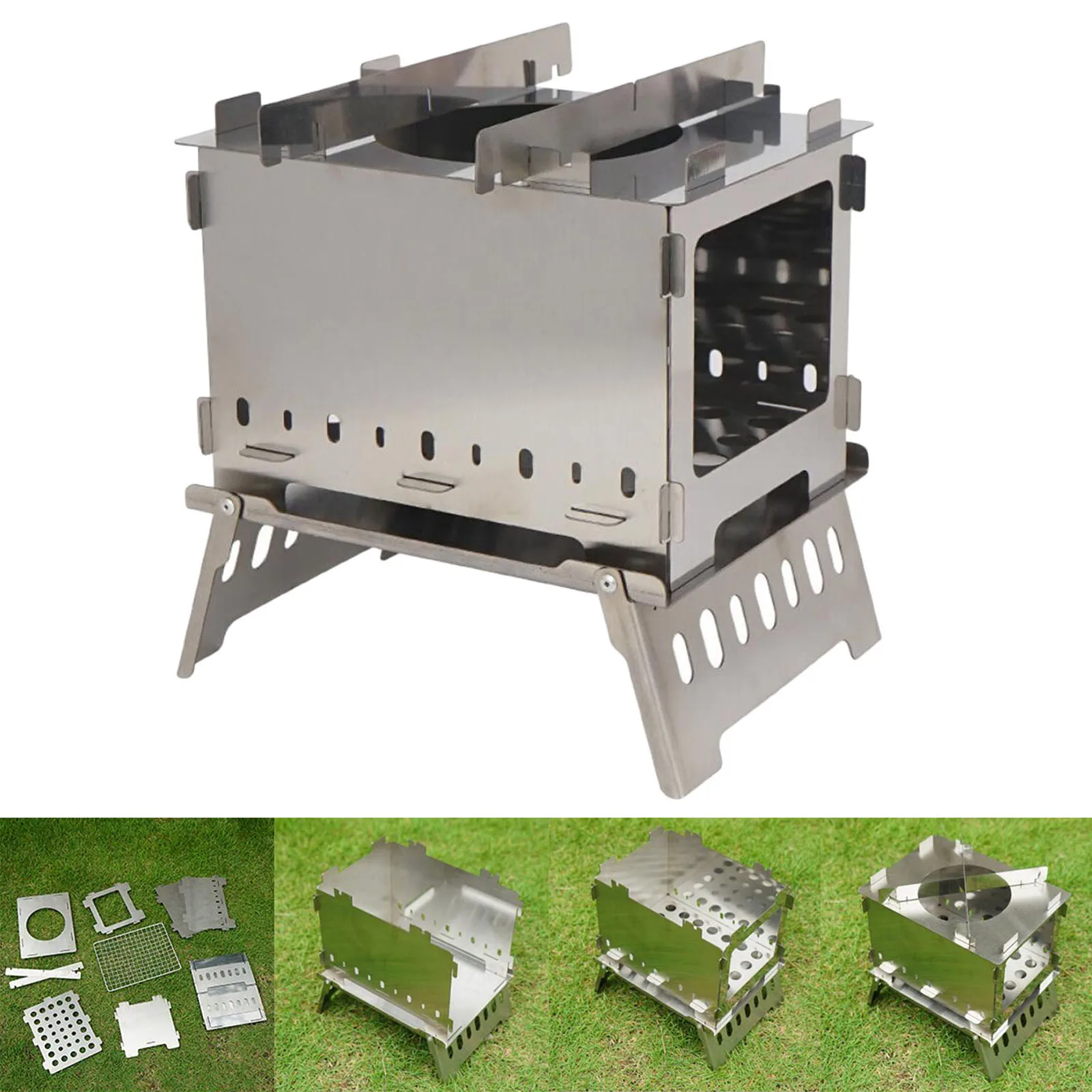 Stainless Steel Mini Foldable Barbecue Charcoal Grill BBQ Grills for Home Outdoor Camping Hiking BBQ
Stainless Steel Mini Foldable Barbecue Charcoal Grill BBQ Grills for Home Outdoor Camping Hiking BBQ