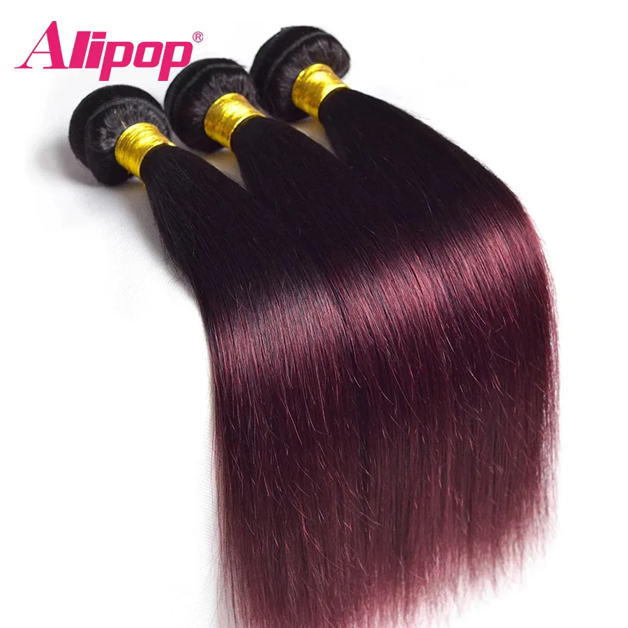 Ombre Straight Hair Bundles 1B 99J/Burgundy Two Tone Brazilian Hair Weave Bundles Non Remy Human Hair Weave Bundles Alipop
Ombre Straight Hair Bundles 1B 99J/Burgundy Two Tone Brazilian Hair Weave Bundles Non Remy Human Hair Weave Bundles Alipop