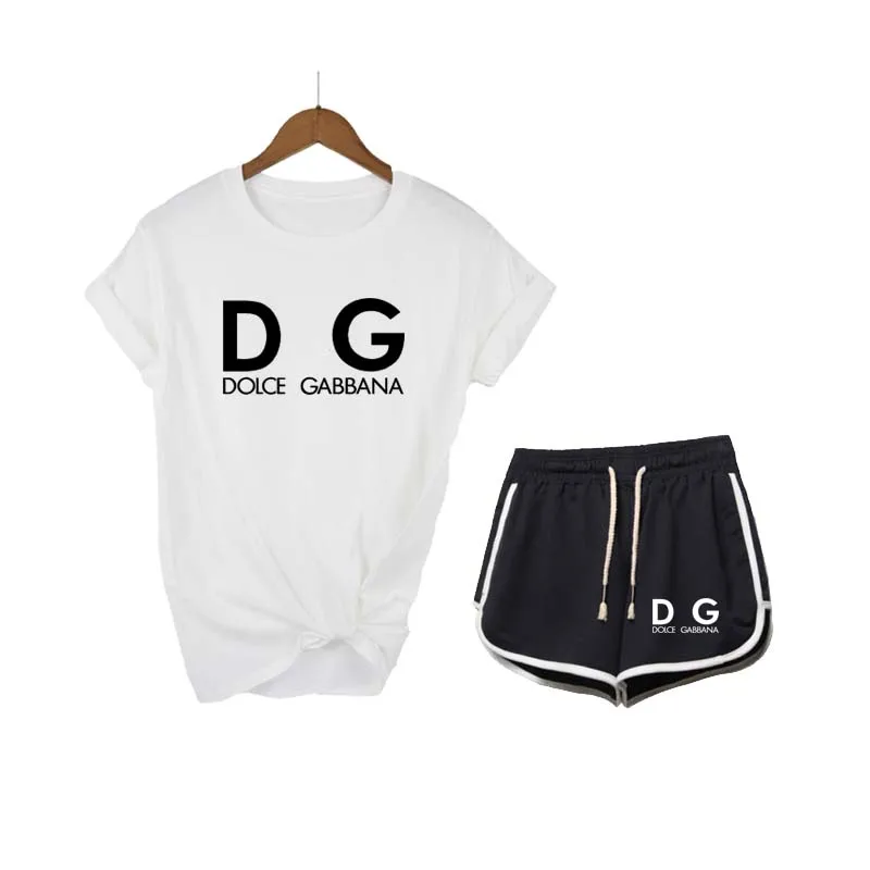 2021 Summer Women's Round Neck T-Shirt And Three-Quarter Pants Two-Piece Women's Casual Short-Sleeved Suit Women's Clothing
2021 Summer Women's Round Neck T-Shirt And Three-Quarter Pants Two-Piece Women's Casual Short-Sleeved Suit Women's Clothing