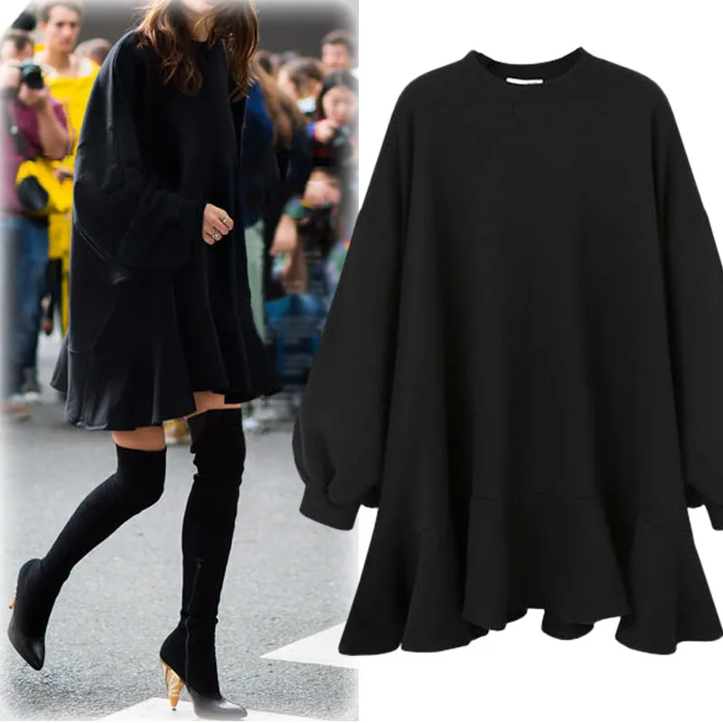 2021 New Women Clothing Autumn Winter New Fashion Casual Women Short Dress Solid Color Wild Loose Plus Ruffled Dress
2021 New Women Clothing Autumn Winter New Fashion Casual Women Short Dress Solid Color Wild Loose Plus Ruffled Dress