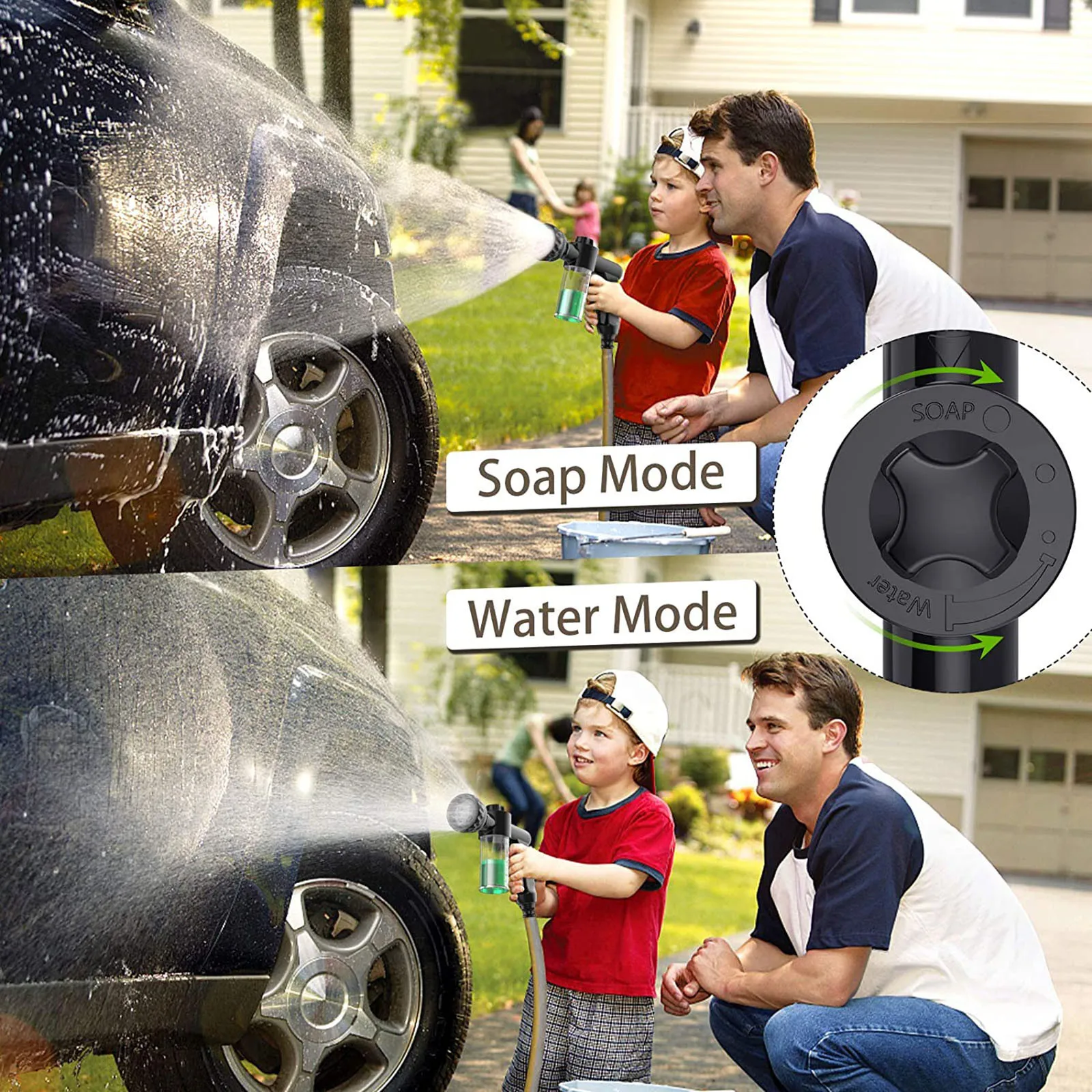 2 in 1 Garden Water Gun Spray Nozzle Fan Nozzle Safe Clean High Impact Washing Stick Water Spray Washing Machine Water Gun
2 in 1 Garden Water Gun Spray Nozzle Fan Nozzle Safe Clean High Impact Washing Stick Water Spray Washing Machine Water Gun
