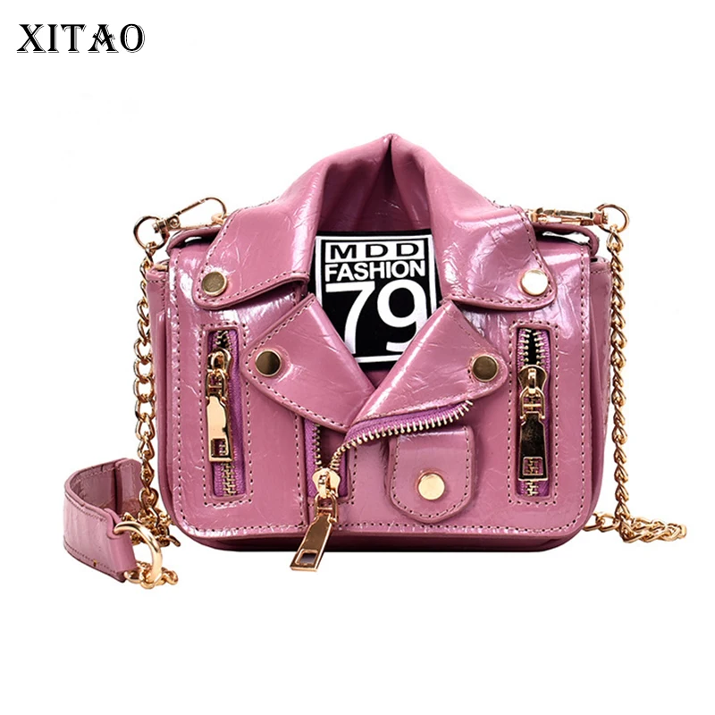 XITAO Chain Bag Korean Fashion One-shoulder Messenger Bag 2021 Summer Patchwork Goddess Fan Casual Style Loose Bangs WMD1602
XITAO Chain Bag Korean Fashion One-shoulder Messenger Bag 2021 Summer Patchwork Goddess Fan Casual Style Loose Bangs WMD1602