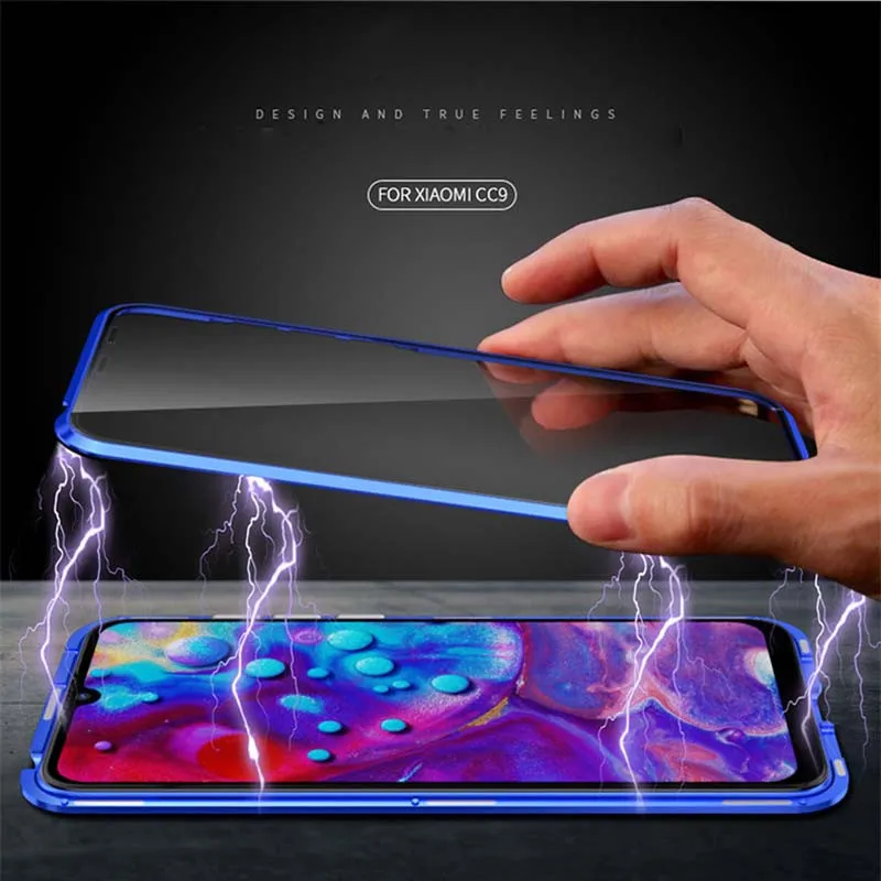 New Fashion Cover For Xiaomi cc9 Case Double-sided glass magnetic king cover coque for Xiaomi cc9 Magnetic All inclusive case
New Fashion Cover For Xiaomi cc9 Case Double-sided glass magnetic king cover coque for Xiaomi cc9 Magnetic All inclusive case