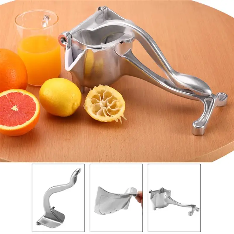 Manual Juicer Hand Orange Squeezer Lemon Fruit Juicer Press Machine Aluminum Alloy Kitchen Accessories
Manual Juicer Hand Orange Squeezer Lemon Fruit Juicer Press Machine Aluminum Alloy Kitchen Accessories