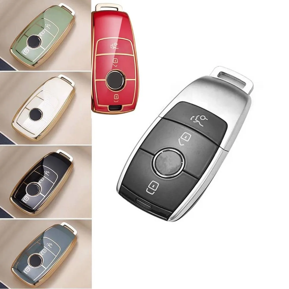 Soft TPU Remote Car Key Fob Case Cover For Mercedes Benz A C E S G Class GLC CLE Car Key Protection Auto Shell Accessories
Soft TPU Remote Car Key Fob Case Cover For Mercedes Benz A C E S G Class GLC CLE Car Key Protection Auto Shell Accessories