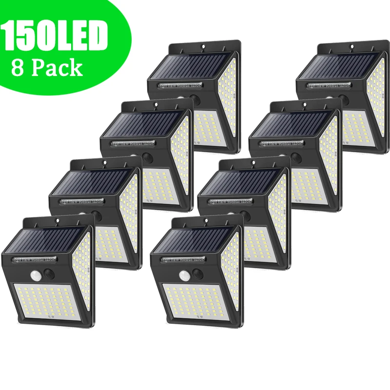 LED Solar Light Outdoor Motion Sensor Wall Light Waterproof Solar Power Pathway Light(100/150LED 1/2/4/8 Pcs)
LED Solar Light Outdoor Motion Sensor Wall Light Waterproof Solar Power Pathway Light(100/150LED 1/2/4/8 Pcs)